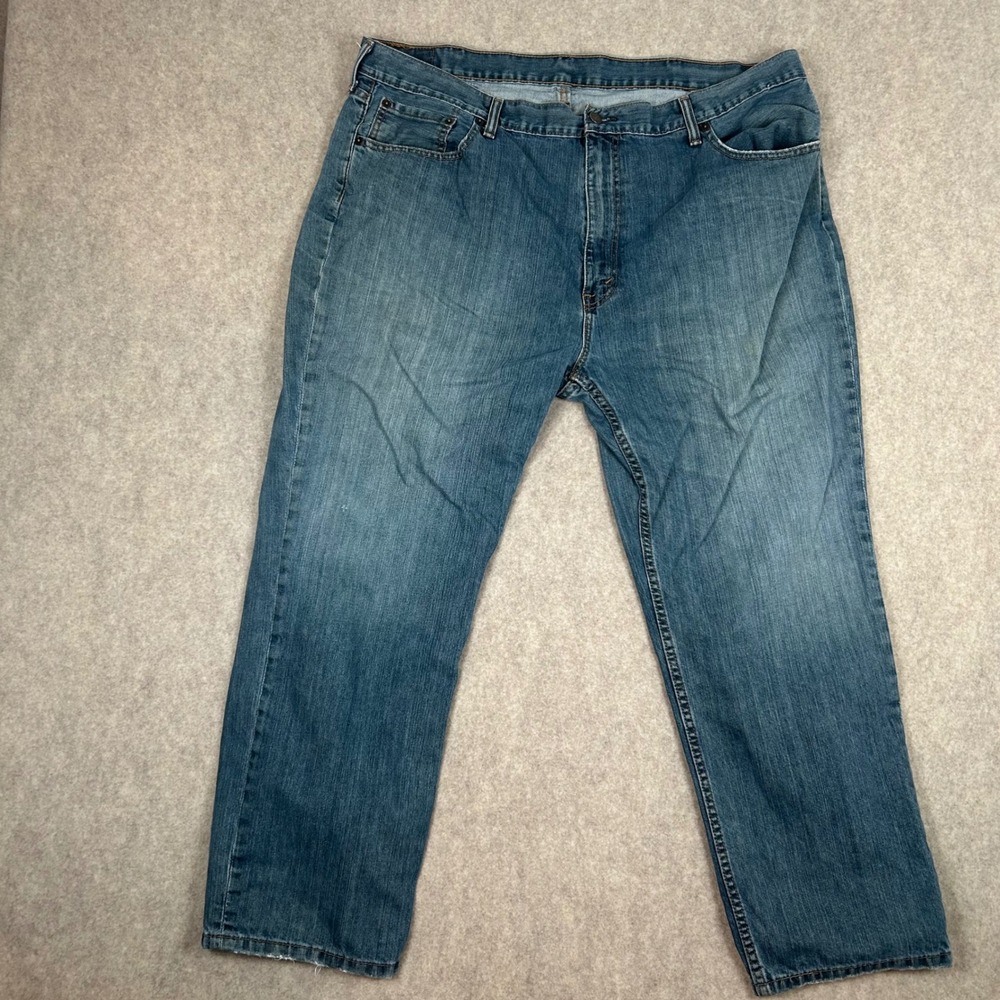 Levis 559‎ Relaxed Straight Jeans Mens 44x30 Blue Denim 01559-0733